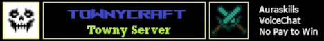 TownyCraft Minecraft Server banner