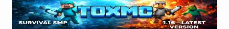 TOXMC Minecraft Server banner