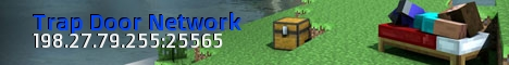 Trap Door Network Minecraft Server banner