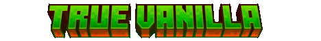 True Vanilla Network Minecraft Server banner