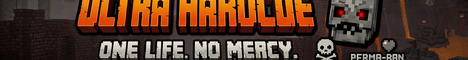 UltraHardcore Minecraft Server banner