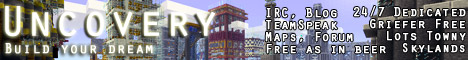 uncovery minecraft Minecraft Server banner