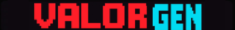 ValorGen Minecraft Server banner