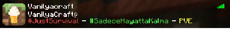 VanillaCraft Minecraft Server banner