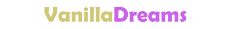 VanillaDreams.eu Minecraft Server banner