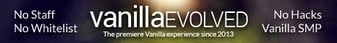 VanillaEvolved Minecraft Server banner