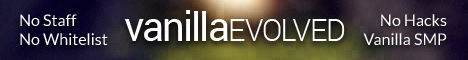 VanillaEvolved Minecraft Server banner