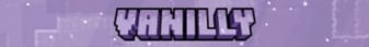 Vanilly Minecraft Server banner