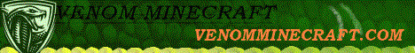 Venom Minecraft Minecraft Server banner