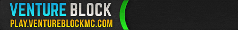 VentureBlock MC Minecraft Server banner