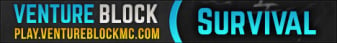 VentureBlockMC Minecraft Server banner