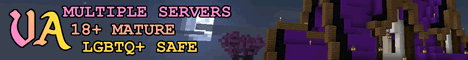 Vervains Arcadia LGBTQ Minecraft Server banner