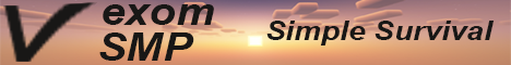 Vexiom SMP Minecraft Server banner