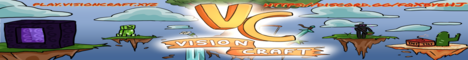 VisionCraft Minecraft Server banner
