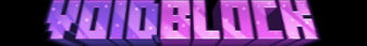 Void Block Minecraft Server banner
