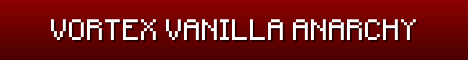 Vortex Vanilla Minecraft Server banner