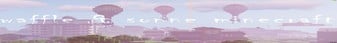waffle&sonne Minecraft Server banner