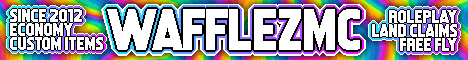 Wafflez Snapshot Server Minecraft Server banner