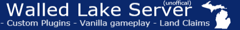 Walled Lake Server Minecraft Server banner