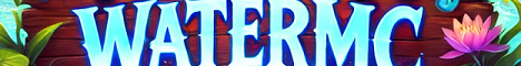 WaterMC Minecraft Server banner