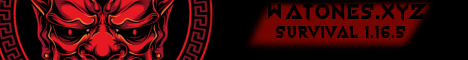 Watones Minecraft Server banner