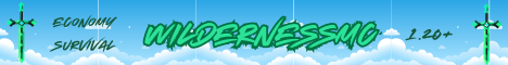 Wilderness MC Minecraft Server banner
