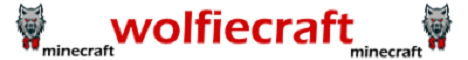 wolfiecraft Minecraft Server banner