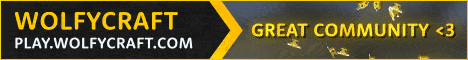 WolfyCraft Minecraft Server banner