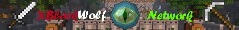 XBlackWolf Minecraft Server banner
