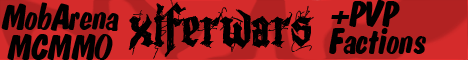 XiferWars PvP Minecraft Server banner