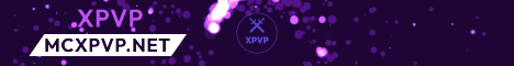 XPVP Minecraft Server banner
