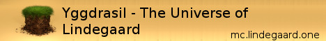 Yggdrasil - The universe of Lindegaard Minecraft Server banner