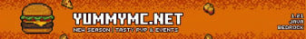 YummyMC Minecraft Server banner