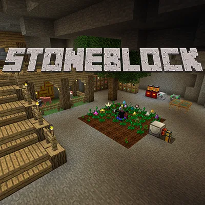 StoneBlock tag banner
